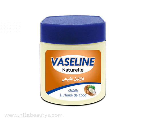 Vaseline Naturelle à l'Huile de Coco 120g | Hydratation et Soin Intense pour la Peau et les Cheveux - nilabeautys.com