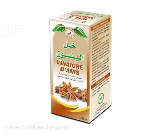 Vinaigre d’anis 125ml | Solution naturelle pour la santé digestive et hormonale - nilabeautys.com