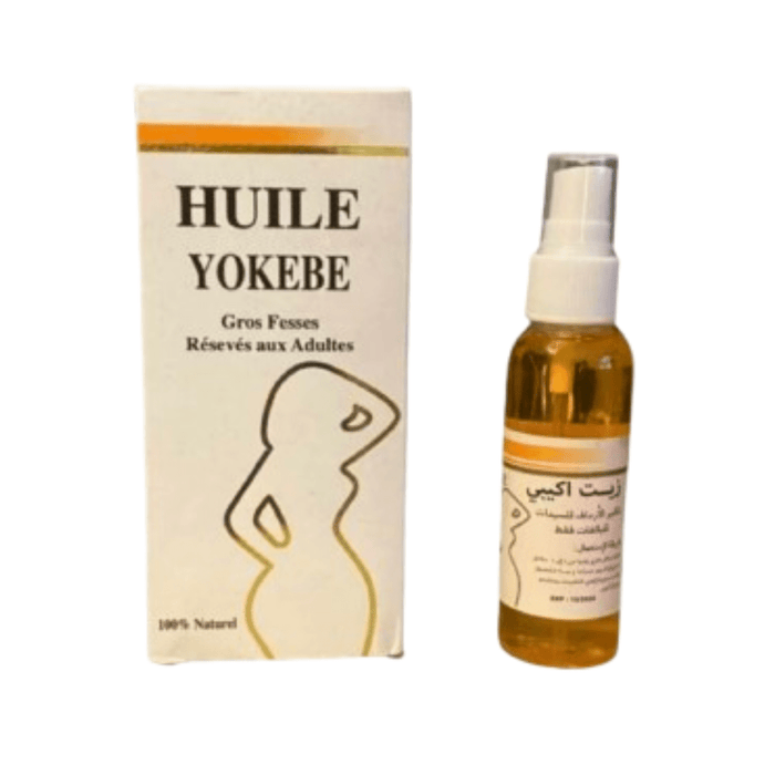 Yokebe Huile - Volume Fesses et Hanches Naturel - nilabeautys.com